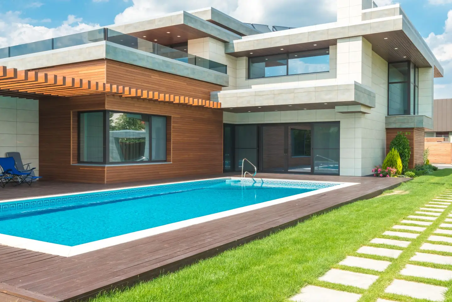 Swimming pool built in Boorooma, NSW